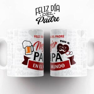 Tazas - Diseño Dia del Padre Salpicadura